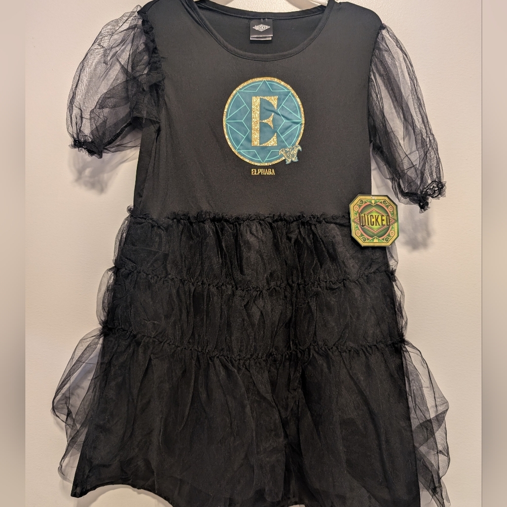 Black Kids Dress Wicked Girls Size XL 14 - 16 Brand New with tag